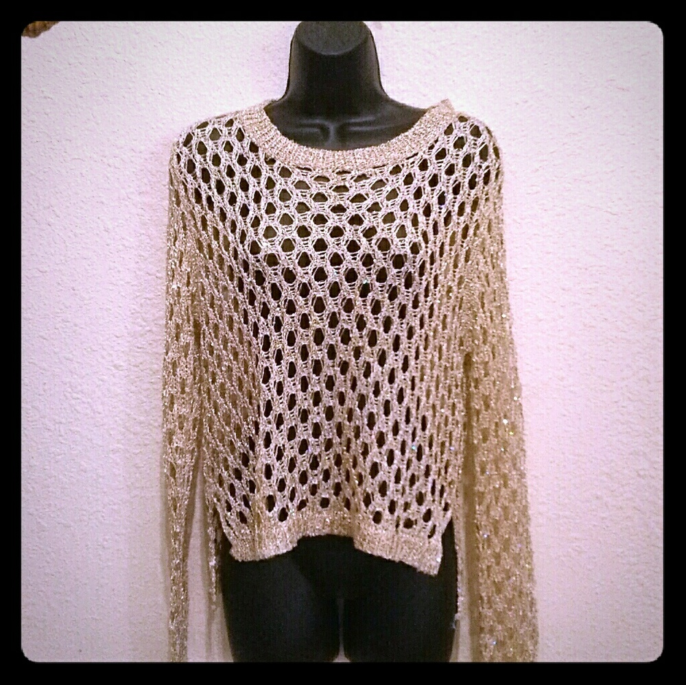 Missshop Crochet Blouse